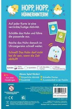 EXKD0042 Exploding Kittens Hopp, hopp, H&uuml;hnerhintern!