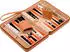 Backgammon Leros, Reise, Kunstleder, magnetisch, mit Tragegriff (1710)
