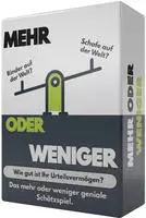 Hutter 870067, Hutter Mehr oder weniger, Quizspiel