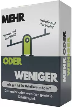 Mehr oder weniger - Wie gut ist Ihr Urteilsverm&ouml;gen