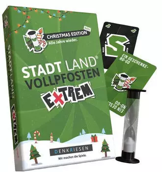 SL7012 Stadt Land Vollpfosten - Extrem - CHRISTMAS EDITION - Alle Jahre wieder.