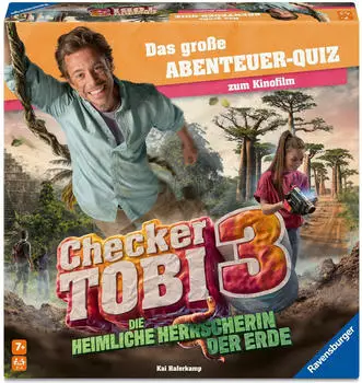 Kinderspiele Checker Tobi - Das gro&szlig;e Abenteuer-Quiz