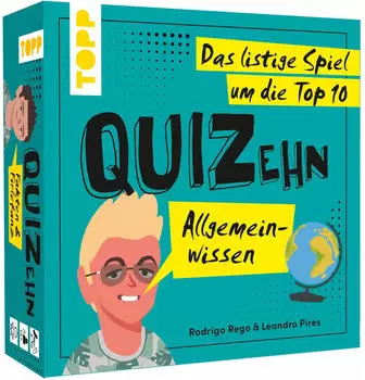 QUIZehn - Allgemeinwissen. Das listige Spiel um die Top 10
