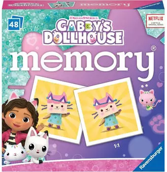 memory mini Gabby's Dollhouse