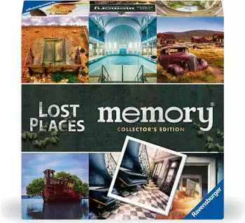 Collector's memory Lost Places Ged&auml;chtnisspiel (23499)