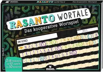 Rasanto Wortale kooperatives Wortspiel f&uuml;r Erwachsene ab 10 Jahren (90603)