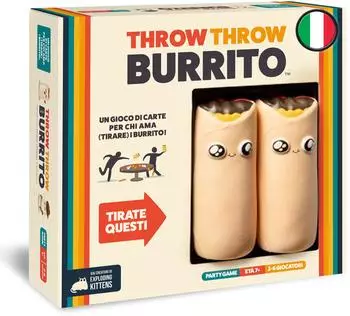 Throw Throw Burrito Gioco da tavolo Edizione in Italiano (8535 Italia) - Italienische Sprache