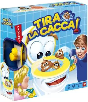 Tira la Cacca Brettspiel, ab 5 Jahren (1085)