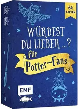 Kartenspiel: W&uuml;rdest du lieber ...? Das Fragespiel f&uuml;r Harry Potter-Fans / Spiel