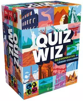 QuizWiz - Die kooperative L&auml;nder-Challenge