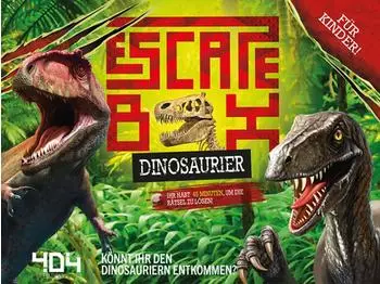 Editions OBOD0002 Escape Box Dinosaurier (404)