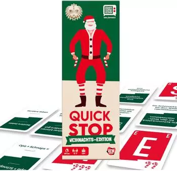 Quickstop das Buchstaben-Duell - Weihnachtsedition
