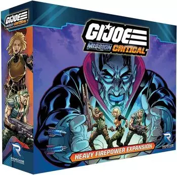 G.I. Joe Mission Critical: Heavy Firepower – kooperatives Brettspiel-Erweiterung, 2-5 Spieler, ab 14 Jahren (RGS02433)