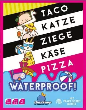 BLUE ORANGE BLOD0113 Taco Katze Ziege K&auml;se Pizza Waterproof!