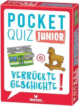 Pocket Quiz junior Verr&uuml;ckte Geschichte (53379)