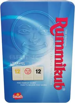 Rummikub Original Metallbox, Reise-Edition, ab 6 Jahren (926327)