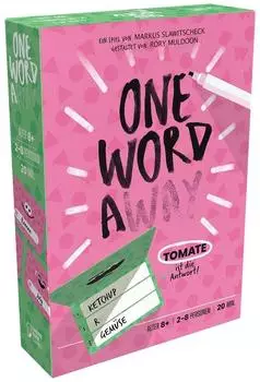 One Word Away Kooperatives Wortspiel, 2-8 Spieler (MOGD0005)