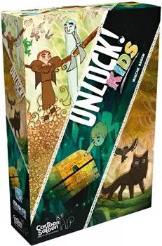 Unlock! Kids: Irische Sagen, Kartenspiel, 1-4 Spieler (SCOD5001)