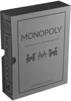 .de Monopoly Vintage Buch-Design Edition