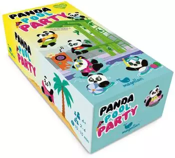 Panda-Pool-Party W&uuml;rfelspiel f&uuml;r 2-4 Spieler ab 4 Jahren (4260671130208)