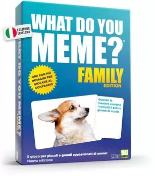 What Do You Meme? Familienausgabe Kartenspiel, Italienisch (WDYM109)