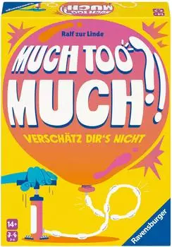 Much too much?! &ndash; Spiel f&uuml;r Erwachsene ab 14 Jahren (24926)