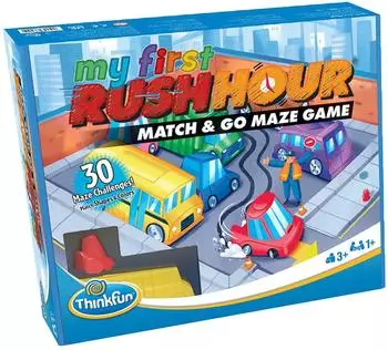 My First Rush Hour Brettspiel, Rennen, ab 3 Jahren (76411)