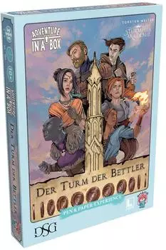 Adventure in a Box: Sturmfels Akademie &ndash; Der Turm der Bettler, Kennerspiel, 3&ndash;7 Spieler, ab 10 Jahre