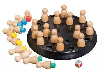 Memo Spiel, Holz, schwarz (3171)