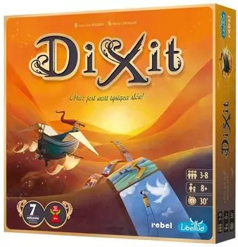 Dixit Kartenspiel, 3-8 Spieler, ab 8 Jahren (LIBDIX01PL)