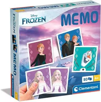 Memo Disney Frozen Gedächtnis- & Zuordnungsspiel, ab 4 Jahren (18299)