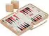 Reise-Backgammon Brettspiel, Tasche (Tavla)