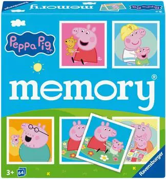 memory&reg; Peppa Pig, Gesellschaftsspiel ab 3 Jahre (25086)