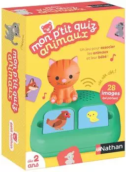 Mon p'tit Quiz Tiere, elektronisches Lernspiel (1130600223)