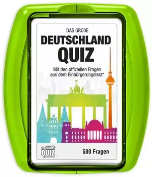 Top Trumps Quiz Deutschland, Wissens- und Reisespiel
