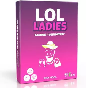 LOL Ladies &ndash; Trinkspiel &bdquo;Lachen verboten" (4262394130138)