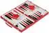 Backgammon-Koffer, rot, 36,5x24cm