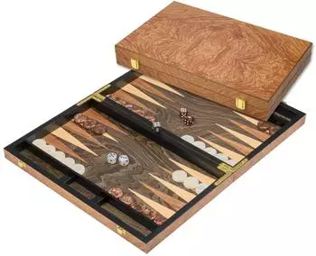 Backgammon Atokos, medium, Holz (1186)