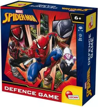 Spider-Man Defense Game, Brettspiel, 2-4 Spieler, ab 6 Jahren (100897)