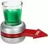Spin the Shot Trinkspiel mit Pfeil, 4er-Set