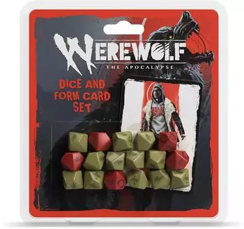 Werewolf: The Apocalypse 5. Edition Würfel- & Formkarten-Set (RGS02592)