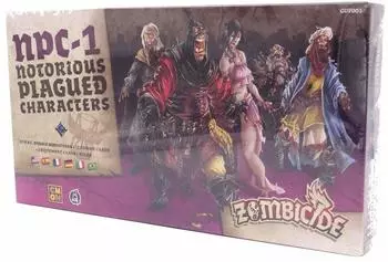 Zombicide Black Plague – Notorious Plagued Characters #1 (EFCMZB11)