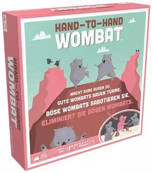 Hand-to-Hand Wombat Partyspiel 3-6 Spieler (EXKD0025)