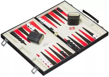 Backgammon Koffer Strategiespiel 1,1kg (Tavla)