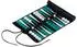 Reise-Backgammon zum Aufrollen, Kunststoff, mehrfarbig (4x4 cm)