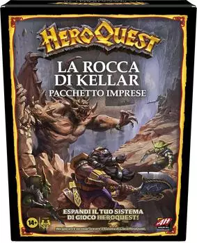 HeroQuest Kellars Festung Quest-Pack, Dungeon Crawler, 5 Spieler