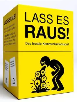 Lass es raus! Kommunikationsspiel, 2-10 Personen, ab 16 Jahren (7649992096436)