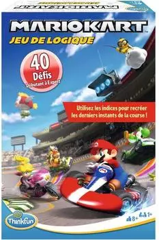 Mario Kart Logikspiel Reiseversion, 40 Herausforderungen (76606)