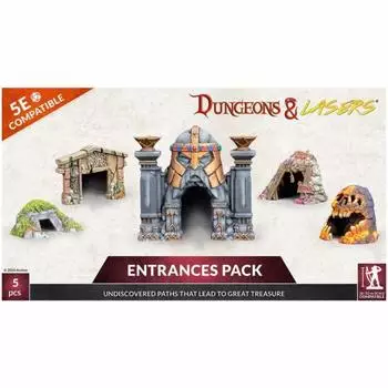 Dungeons & Lasers Entrances Pack, Tabletop-Gelände unbemalt (DNL0075)