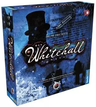 Der Whitehall-Mord, Brettspiel, 2-4 Spieler (GU001)